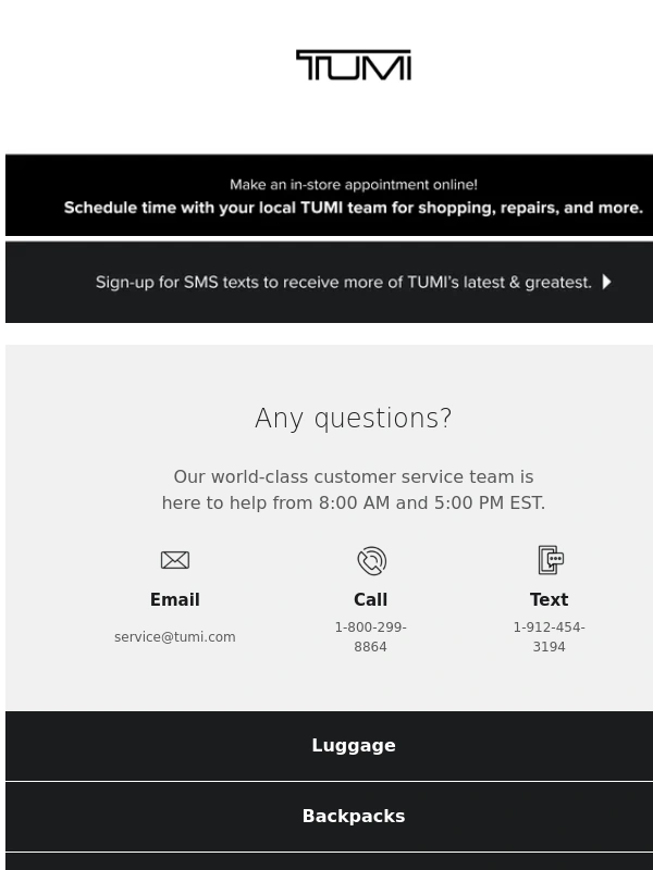 Tumi - Further Markdowns on Your Favorite Styles