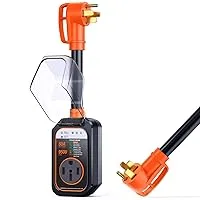 GEARGO RV Surge Protectors 50 Amp Waterproof