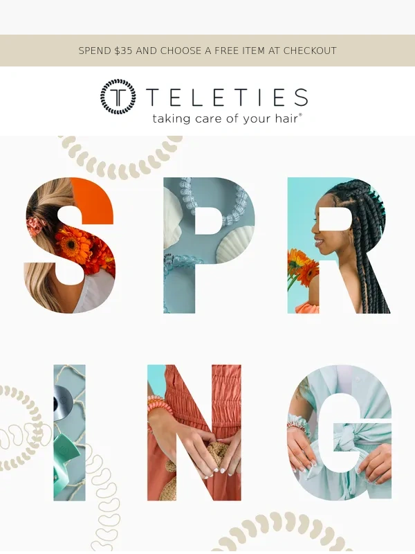 TELETIES - Excitement continues! Spring Collection TOMORROW!