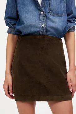 Madewell Curduroy Miniskirt