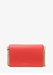 Jet Set Medium Pebbled Leather Crossbody Bag