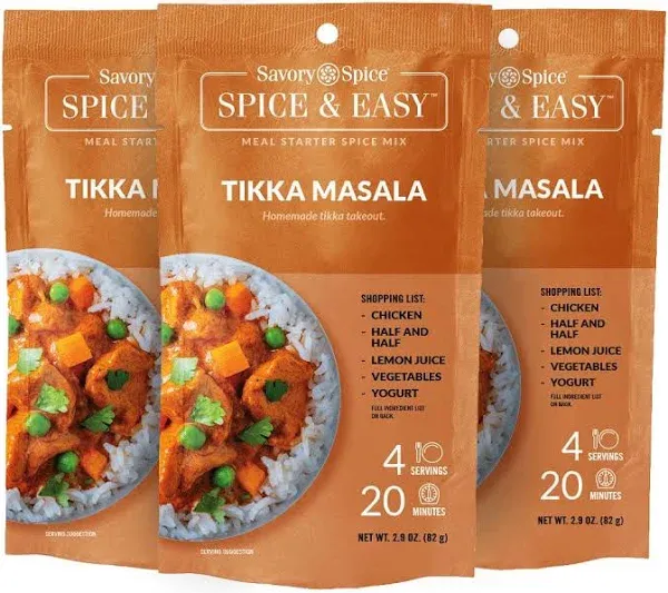 Spice 'N Easy Tikka Masala Seasoning Mix