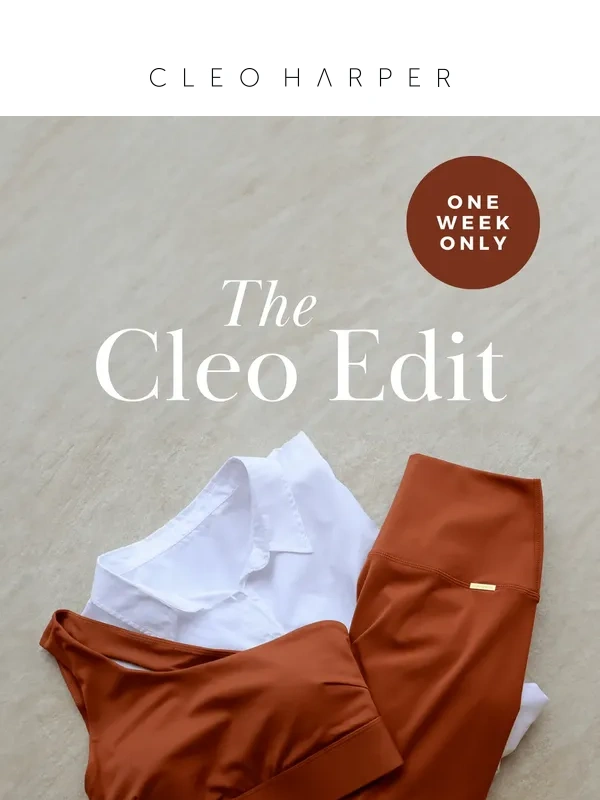 Cleo Harper - Brand new Cleo Edit online now! Save over $58!