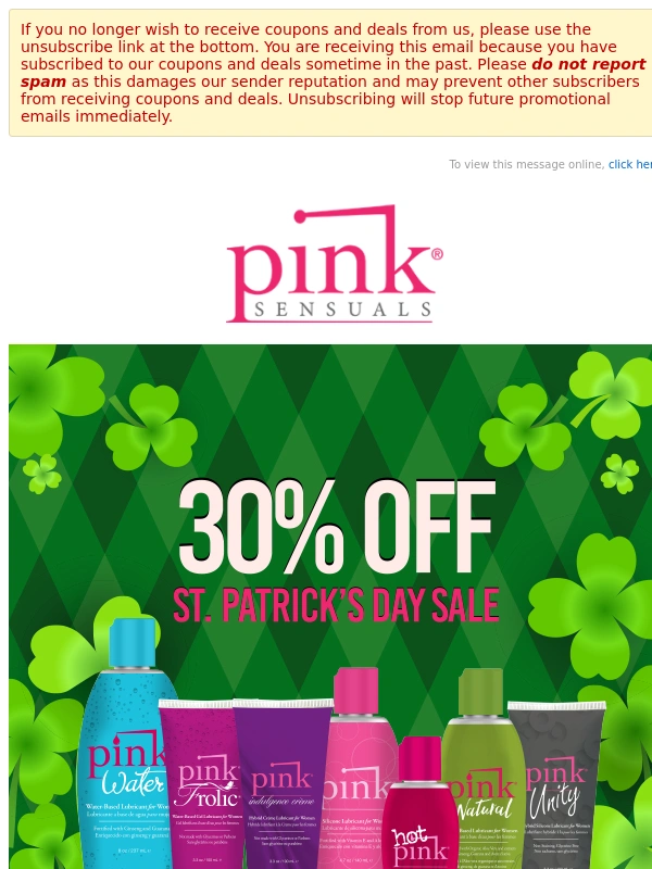 Pink - St 30% OFF