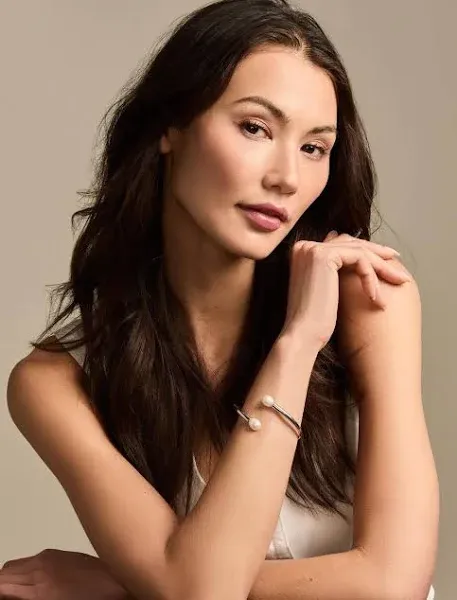 Lucky Brand Women's Pearl Cuff Bracelet