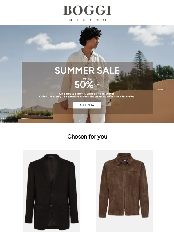 Boggi - Boer,summer sale has started!