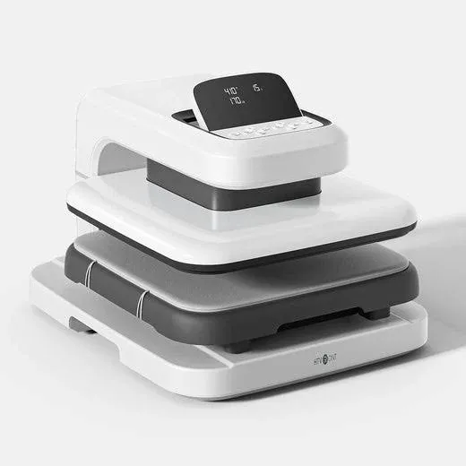 HTVRONT Auto2 Heat Press Machine DIY HTV Sublimation T-shirt Pillow & Pressing DTF Transfer. Digital Press