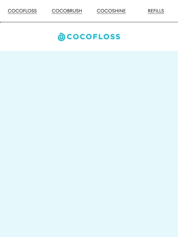 Cocofloss - Say bye to 10% off