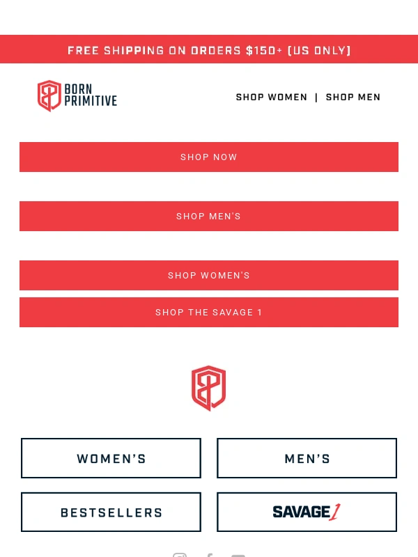 Born Primitive - Backed By 2100+ 5-Star Reviews ?