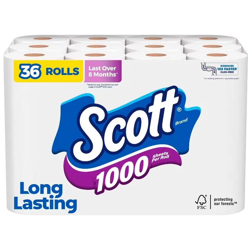 2 Scott Toilet Paper