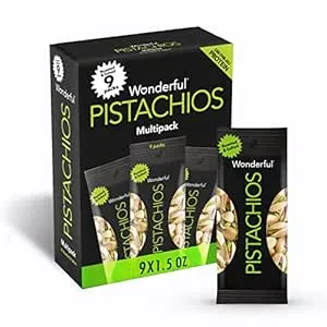 9-Pack 1.5-Ounce Wonderful Pistachios Roasted and Salted Nuts $6.21 w/ S&S + Free Shipping w/ Prime or on $35+
