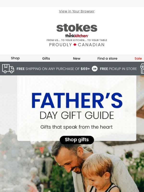 Stokes - Shop Father’s Day gifts he’ll actually use!