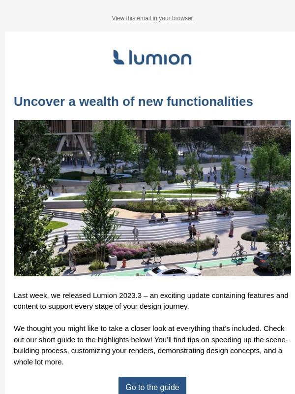 Lumion - Let's take a look at our latest update