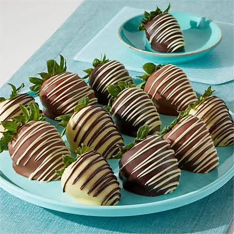Proflowers One Dozen Classic Belgian Chocolate-Covered Strawberries