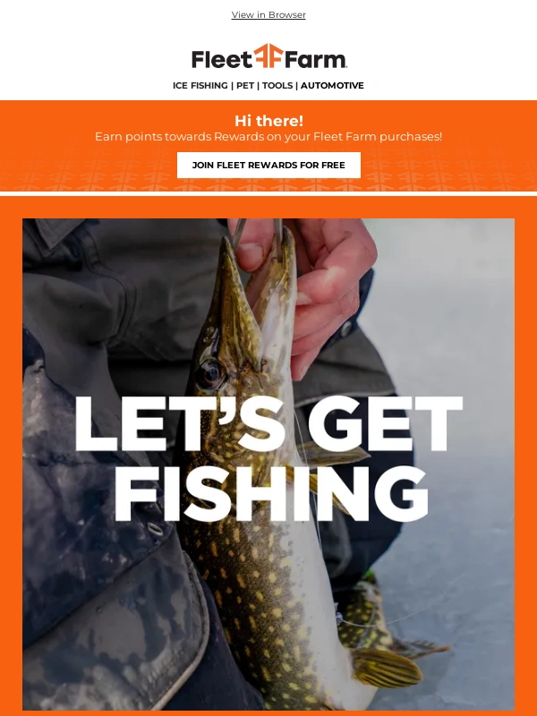 Mills Fleet Farm - We've got deals on TOP ice fishing gear!