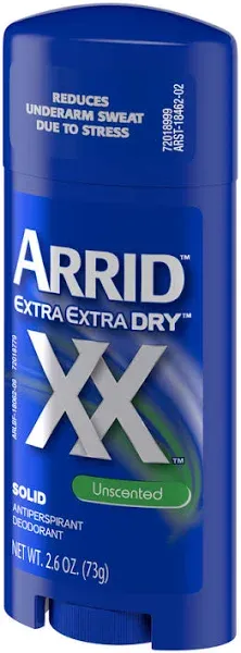 Arrid XX Antiperspirant & Deodorant Solid Unscented