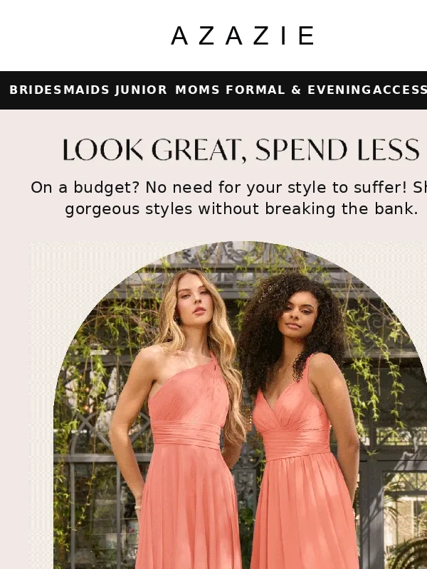 Azazie - Affordable Yet Stunning: Find Your Dress