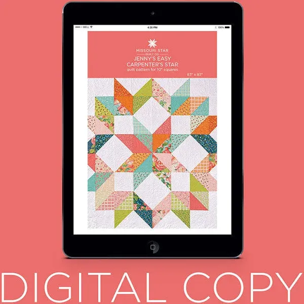 Jenny's Easy Carpenter's Star Quilt Pattern