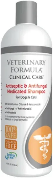 Synergy Labs Veterinary Formula Clinical Care Antiseptic & Antifungal Shampoo