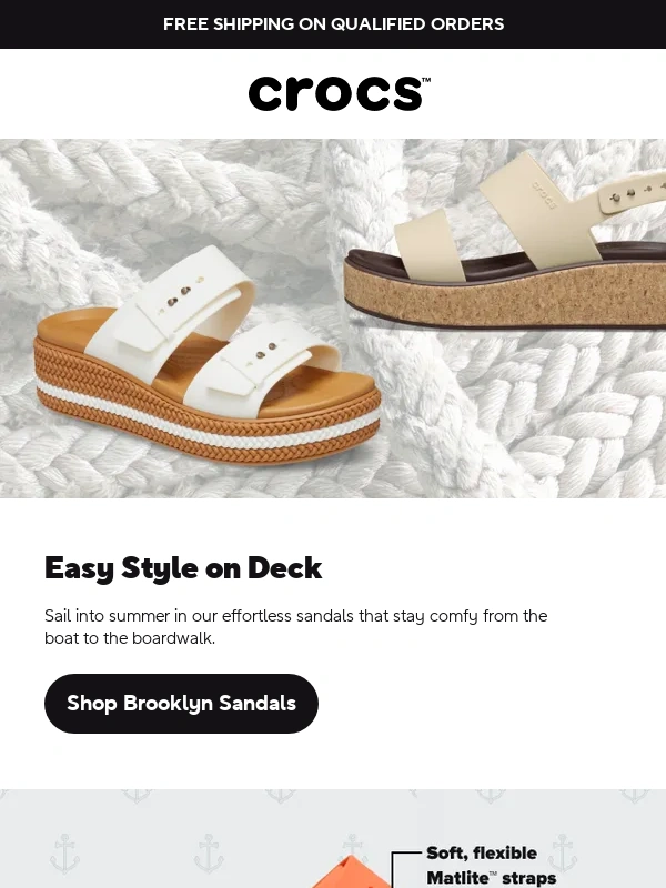 Crocs - Sail into summer in style! ⛵