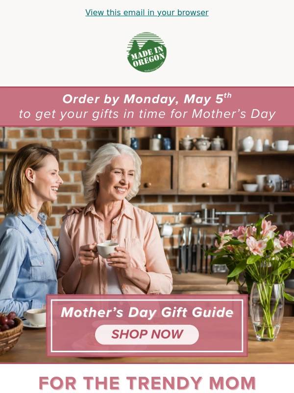 Made In Oregon - Gifts For Trendy Moms ?