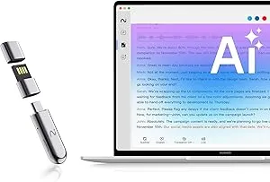 NoteKit Computer AI Meeting Assistant, viaim Voice Recorder with Transcription, 16 Languages, to-Do Lists & Summaries with viaim AI, Works on Windows & Mac, Ideal for Business, Remote Work, Education