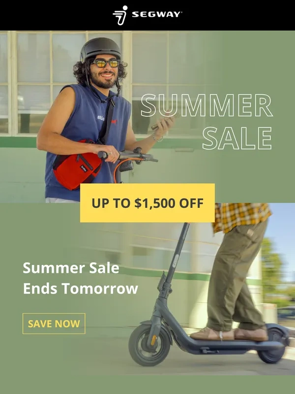 Segway - Speed into Summer with Hot Deals! ?