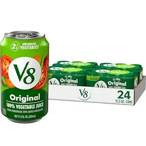 24-Pack 11.5-Oz V8 100% Vegetable Juice (Original) $9.44  Amazon w/ S&S