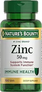 [S&S] $2.43*: 100-Count Nature's Bounty 50mg Zinc Supplement Caplets at Amazon