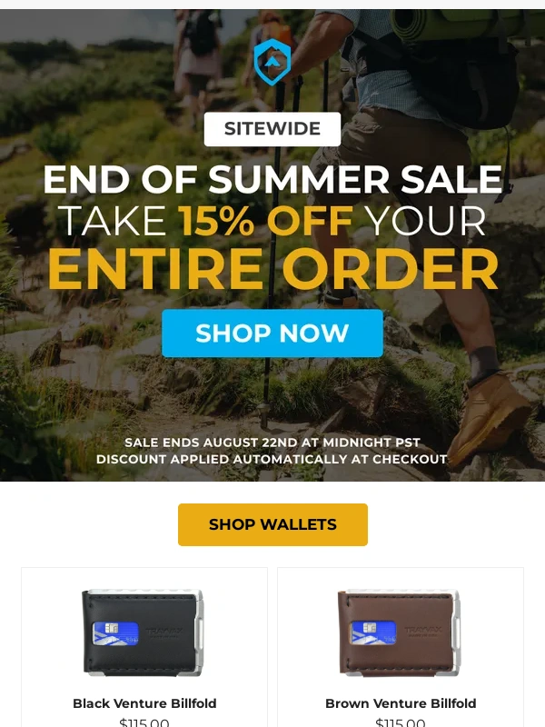 Trayvax - ? Take 15% Off Your Entire Order Site-wide