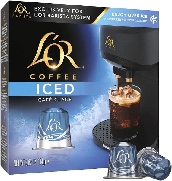 L'OR Coffee Pods Iced Coffee 30 Capsules