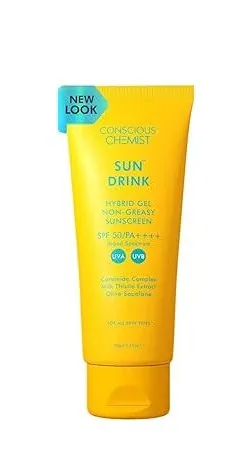 Conscious Chemist Sun Drink Sunscreen Gel SPF 50