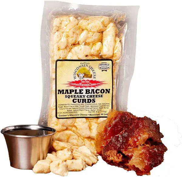 Gardner's Wisconsin Cheese Maple Bacon Flavored Cheese Curds