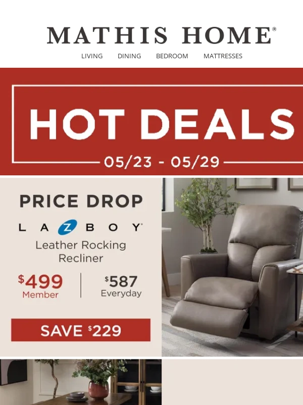 Mathis Brothers - ? Shop This Week's HOT DEALS