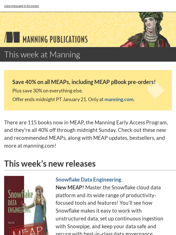 Manning - The Weekly Roundup January 13—19
