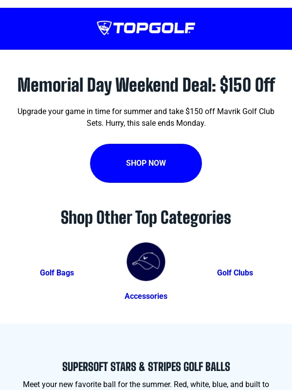 TopGolf - Get $150 OFF – Long Weekend Deals Are Here