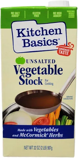 Kitchen Basics Unsalted Vegetable Stock