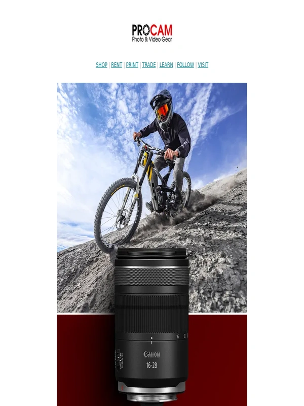 PROCAM - NEW: Canon RF Lens!