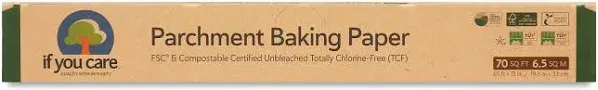 If You Care FSC Certified Parchment Baking Paper 70 Sq ft (Pack of 2)