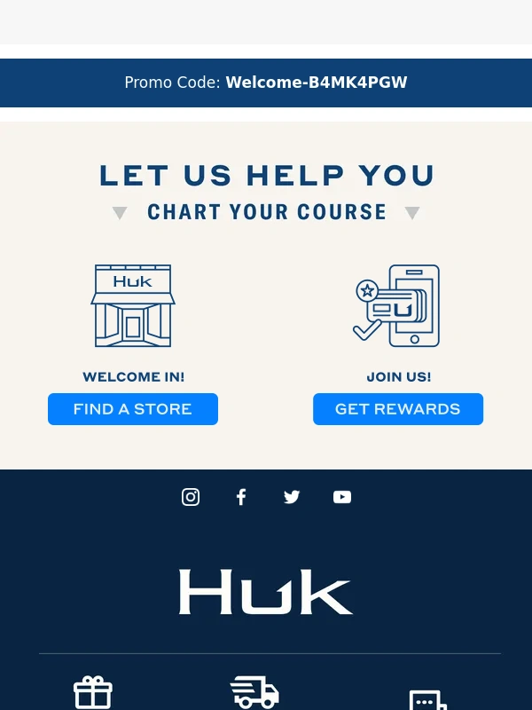 Huk Gear - Your 15% Off is About to Get Away