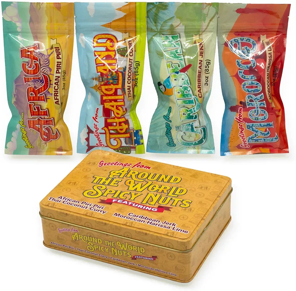 Sugar Plum Inc Sugar Plum Around the World Spicy Nut Sampler