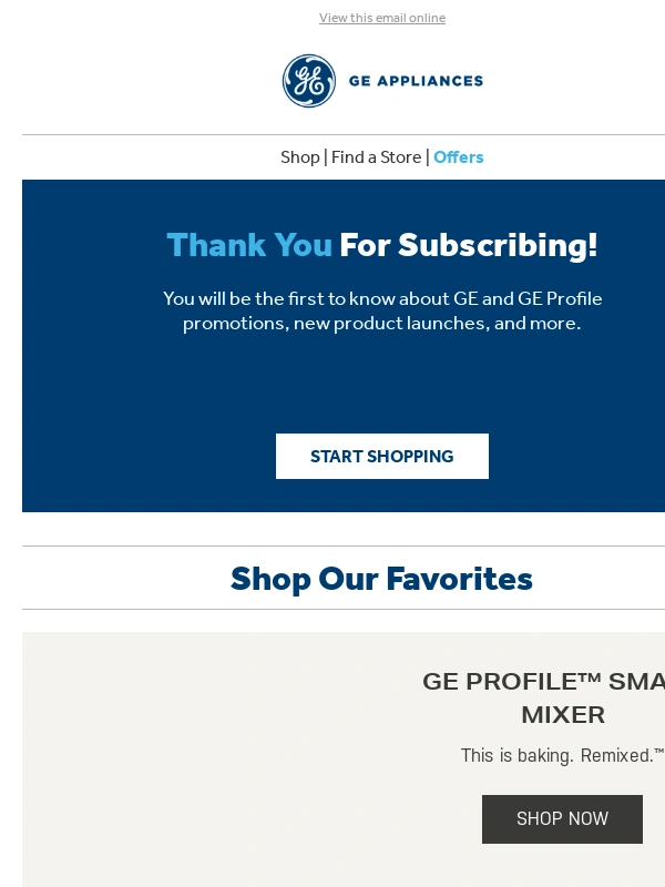 GE Professional Discounts - It's official! Welcome to the list