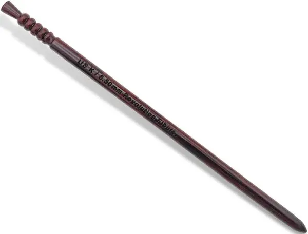 Revolution Fibers Artisan Rosewood Crochet Hook