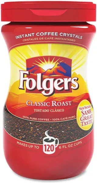 Folgers Classic Roast Instant Coffee