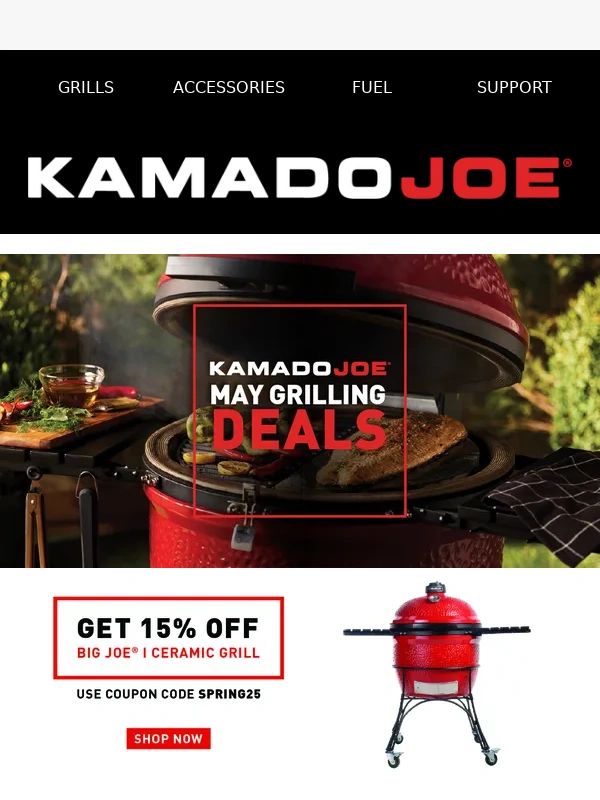 Kamado Joe - Fire Up the Savings?