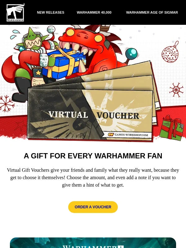 Games Workshop - Last-minute Warhammer Gifts