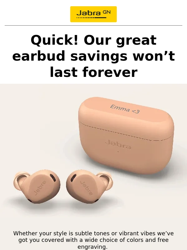 Jabra - There’s still time to get great savings with Jabra