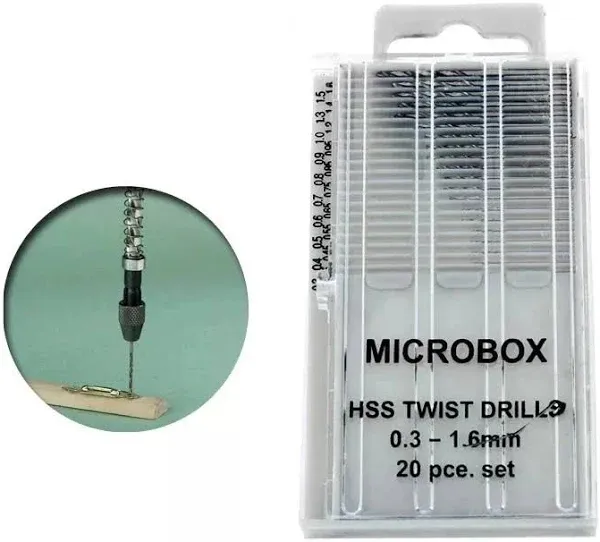 Vallejo Drill Set 0.3-1.6mm