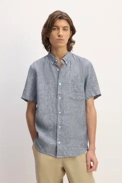 Everlane The Classic Short-Sleeve Shirt in Linen