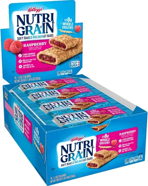 Kellogg's Nutri-Grain Bars Raspberry